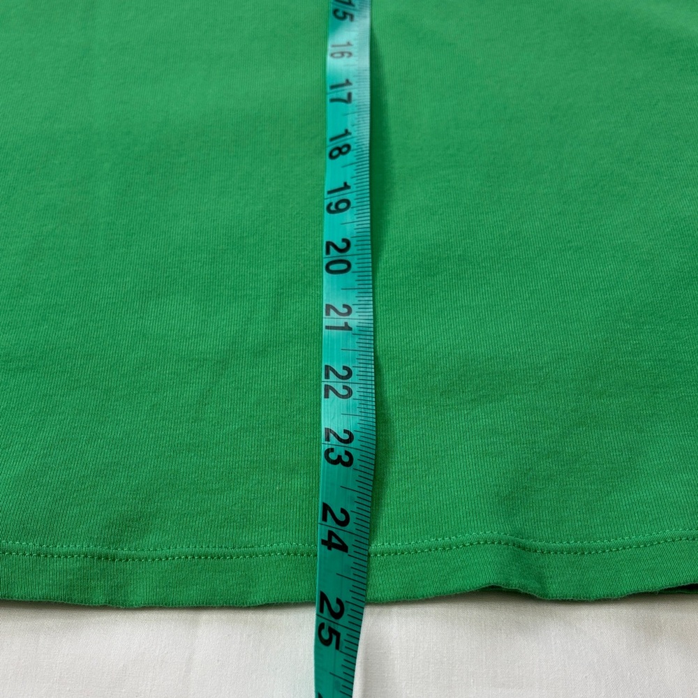 💚 Lauren Ralph Lauren Relaxed Top Women 3X Green Crew Stretch Soft Comfy💚 - Picture 10 of 13
